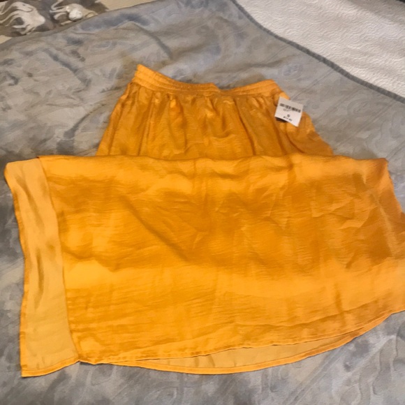 Forever 21 Dresses & Skirts - Forever 21 long skirt mustard NWT small